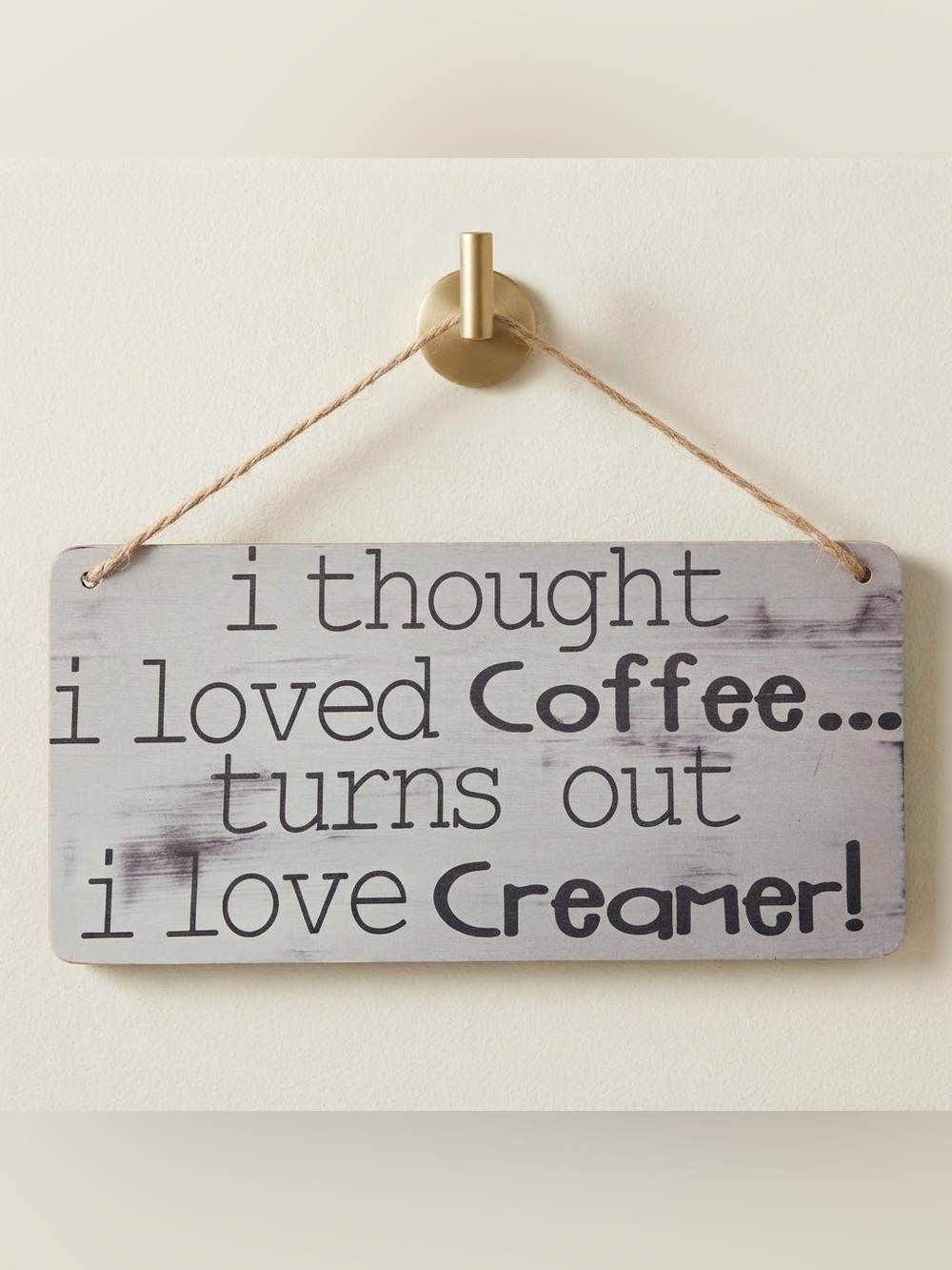 Funny Coffee Bar Wood Sign Rustic Kitchen Wall Decor Quote Plaque Hanging Sign